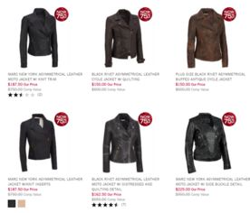 Wilsons Leather秋冬皮革專場海淘攻略 精選服飾2.5折，質感皮裝輕松入手